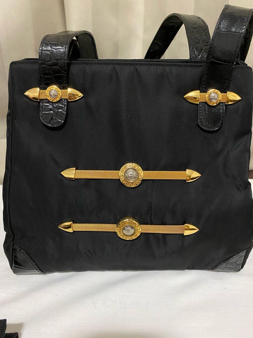 Gianni versace top black bag