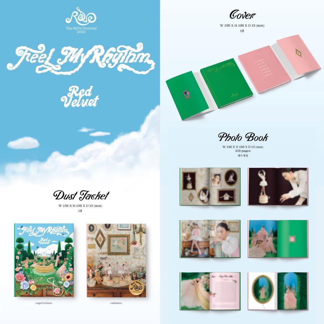GO] Red Velvet Mini Album [The Reve Festival 2022 Feel My Rythm], Hobbies   Toys, Collectibles  Memorabilia, K-Wave on Carousell