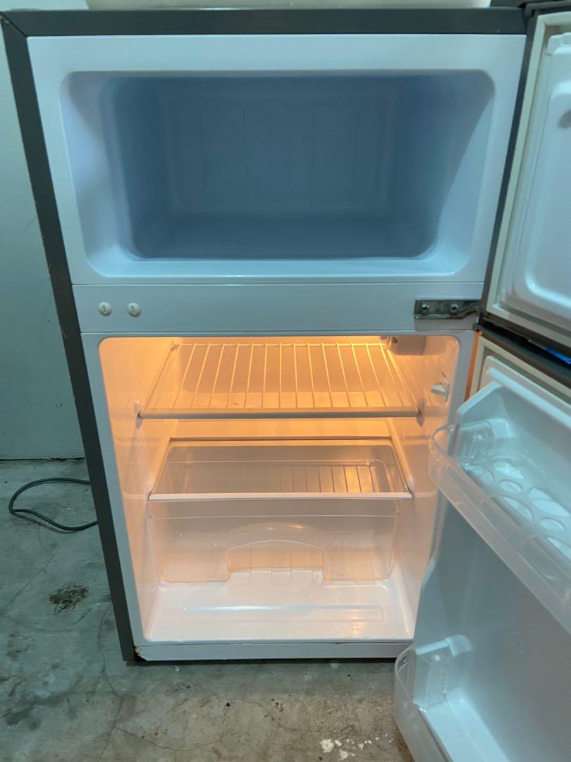 Hanabishi 2 Door Personal Refrigerator (Category: Food Organization & Storage) located in Cavite. Submitted by eulz20 (Listing ID 1149849073, Image 1). Description: RFS: Upgrade to a bigger unit HANABISHI Personal Refrigerator 4cbft. 2 door BOUGHT AT ₱9,400 ALMOST NEW EXCELLENT CONDITION VERY SMOOTH INSIDE minimal discoloration outside minor dents but otherwise working perfectly! Pick up only Brgy. Lambingan Tanza Cavite FOR FASTER TRANSACTION Co