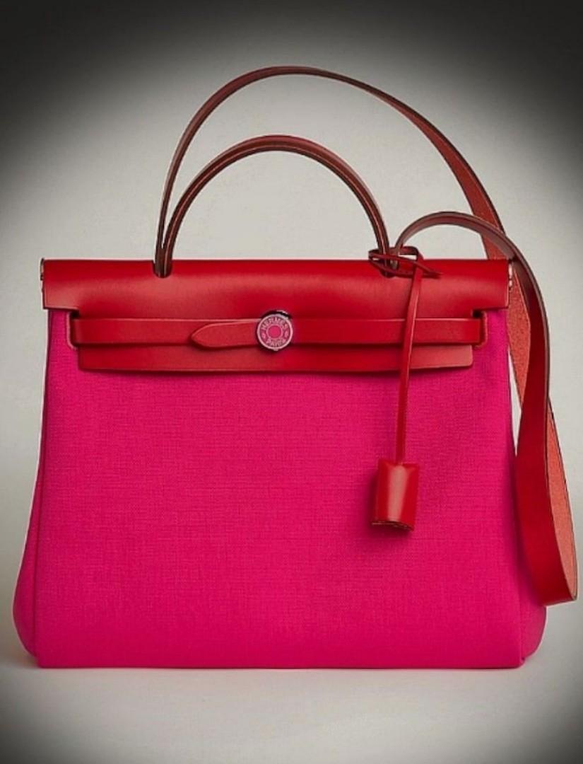 Hermes herbag hotsell red