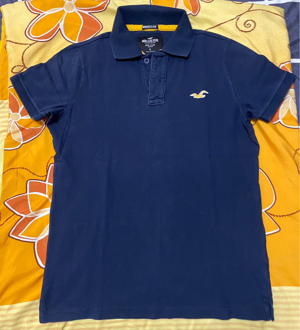 Hollister Polo Tshirt, Men's Fashion 