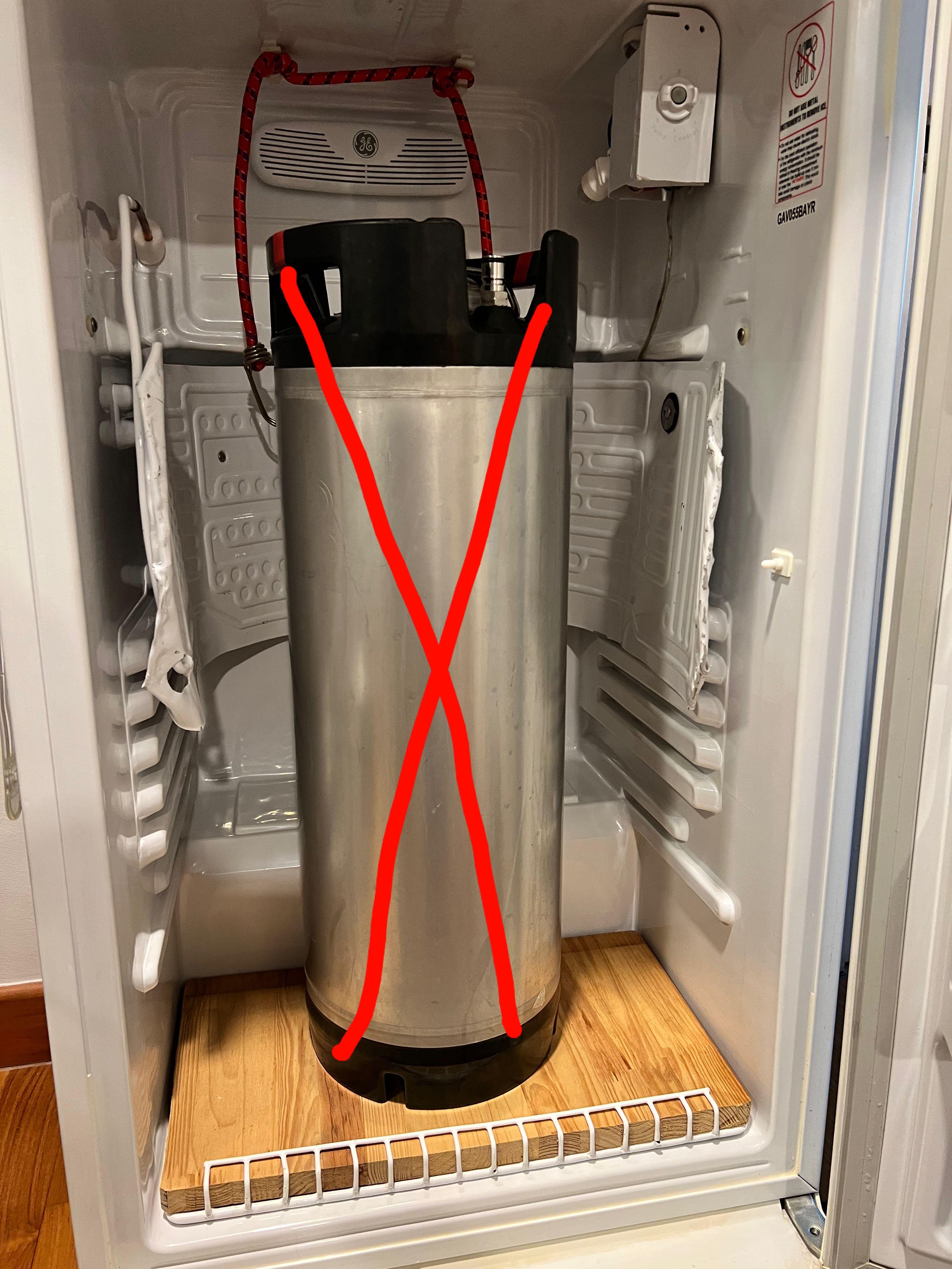 Homebrew Kegerator, Fermzilla conical Fermenter, custom trolley, wifi