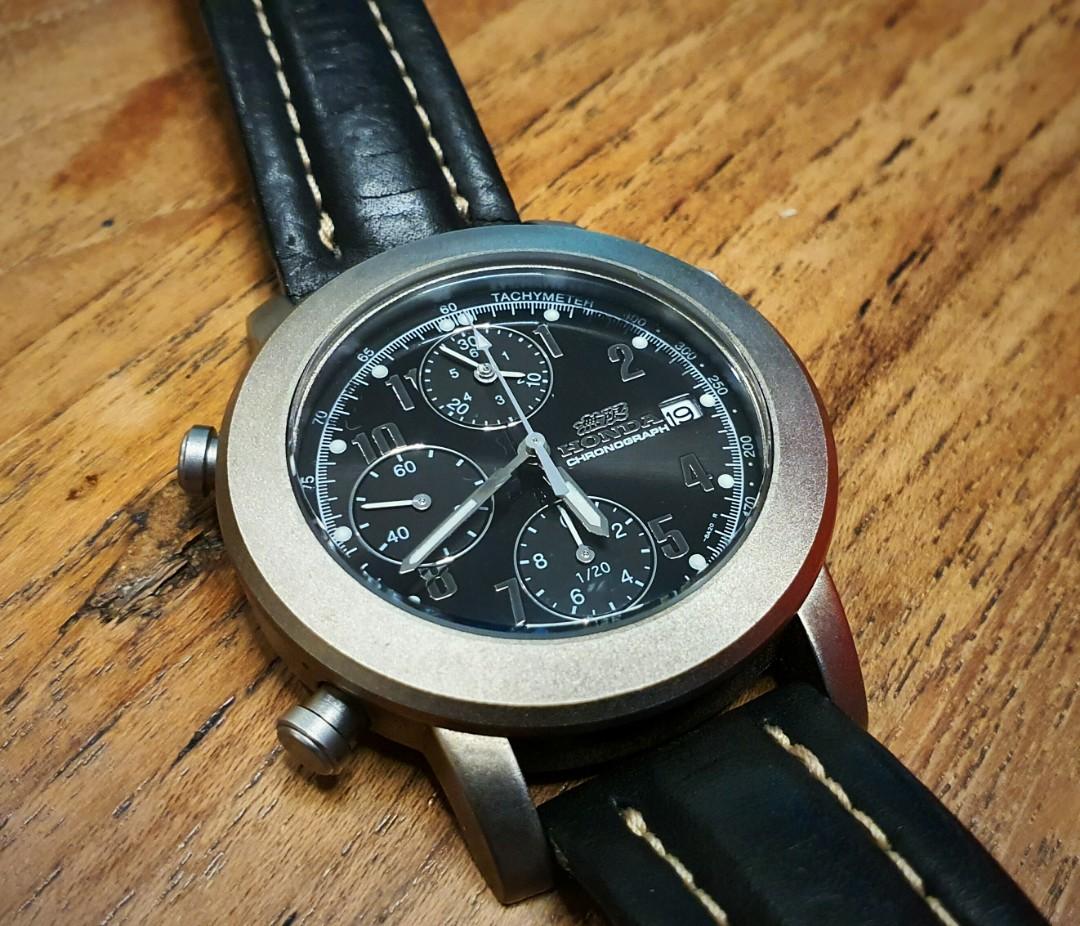 honda mugen ym55 chrono chronograph quartz watch timepiece type r