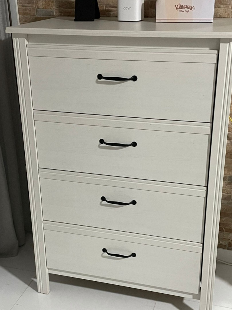 Ikea Brusali 4 chest of drawers, Furniture & Home Living, Furniture