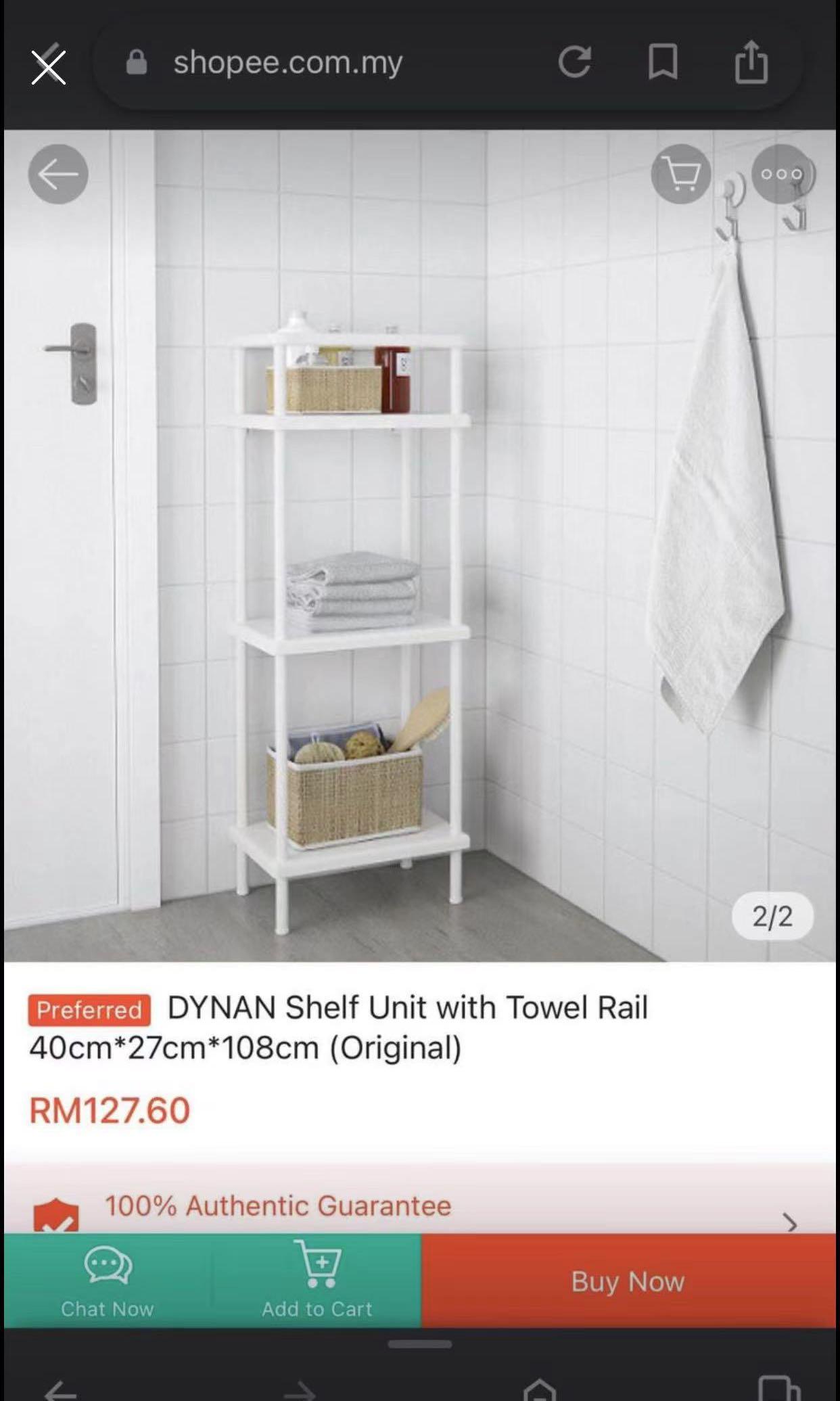 Dynan top shelf unit