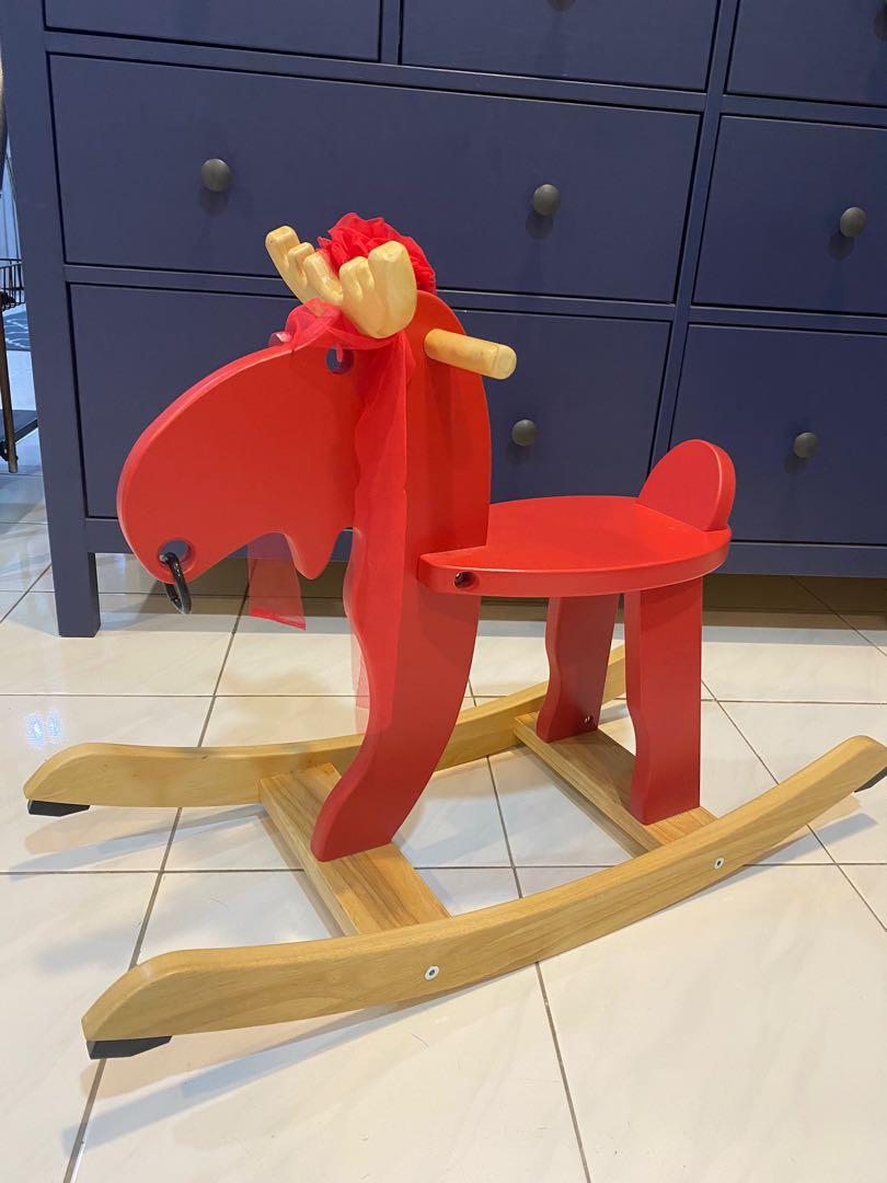 IKEA Wooden Rocking Horse