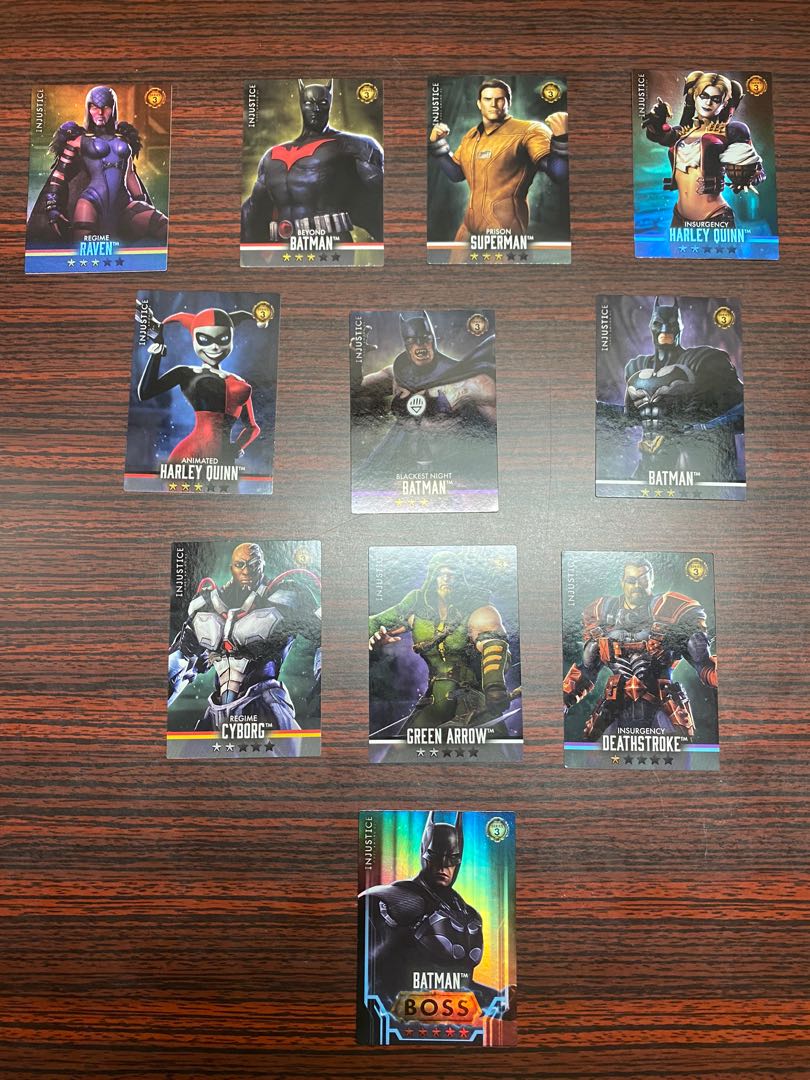 Injustice Series 3 Cards, Hobbies & Toys, Toys & Games on Carousell