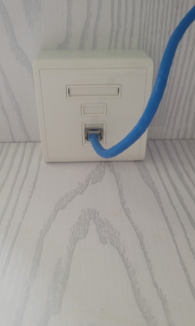 Network cable, LAN cable, RJ45 connector/panel termination, Network Cabling broadband62863125415937112