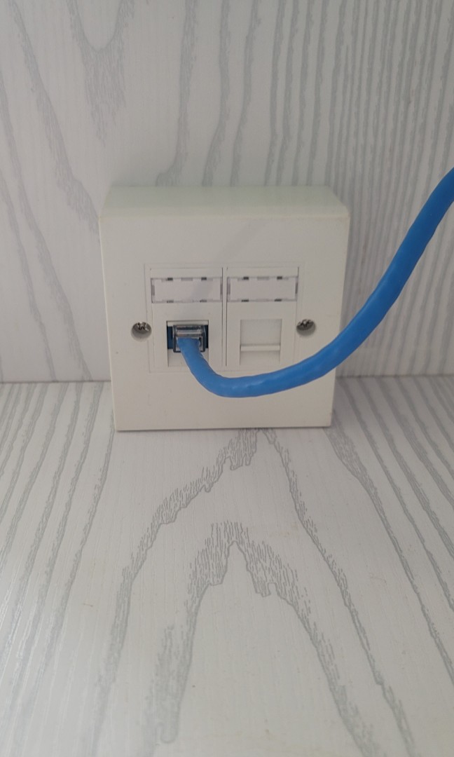 Network cable, LAN cable, RJ45 connector/panel termination, Network Cabling broadband62863125415937111