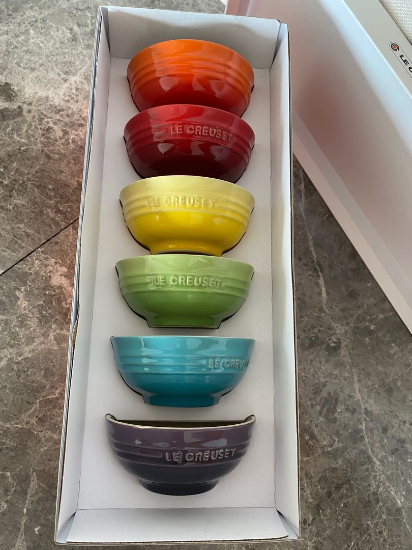 全新Le Creuset mini bowls set of 6, 傢俬＆家居, 廚具和餐具, 餐具和餐具 Carousell