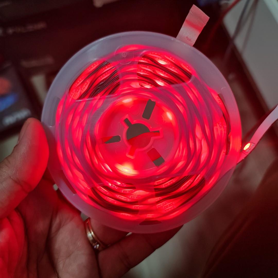 Led strip light * only 1 roll est around 1.5m, Computers & Tech, Parts