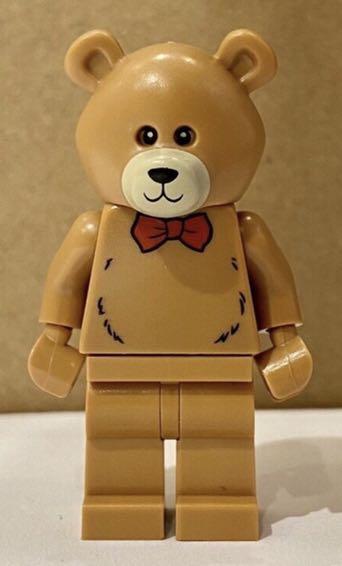 LEGO Build A Minifigure BAM Exclusive Brown Suit Bow tie Bear