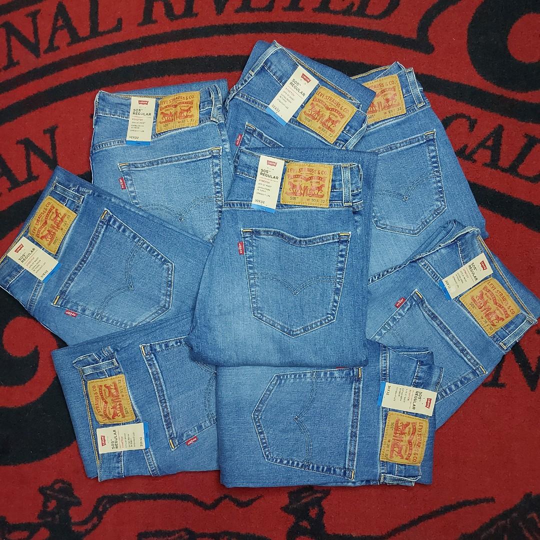 Levis 505 Regular STRETCH Original Men s Fashion Bottoms on