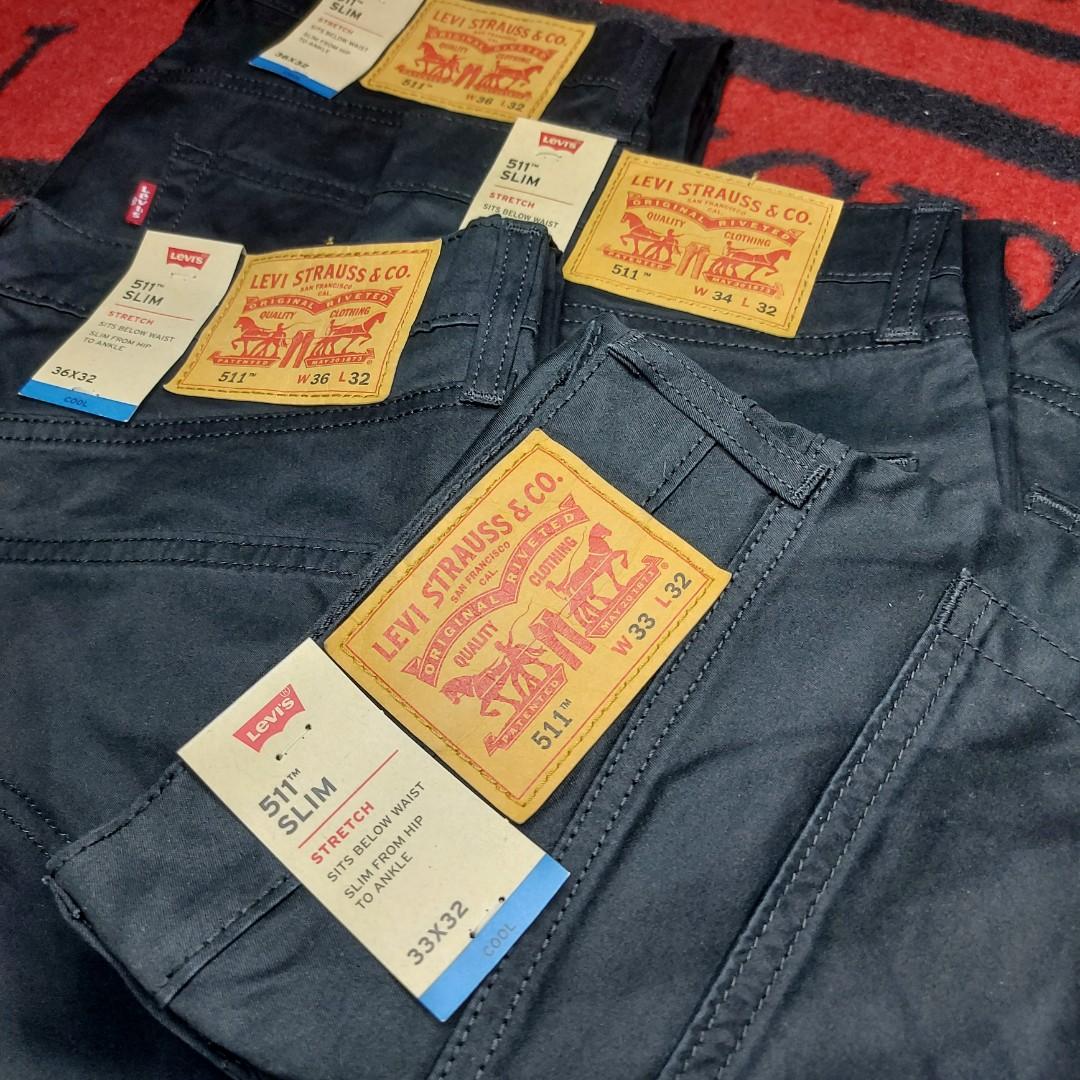 Levi's 511 store slim black