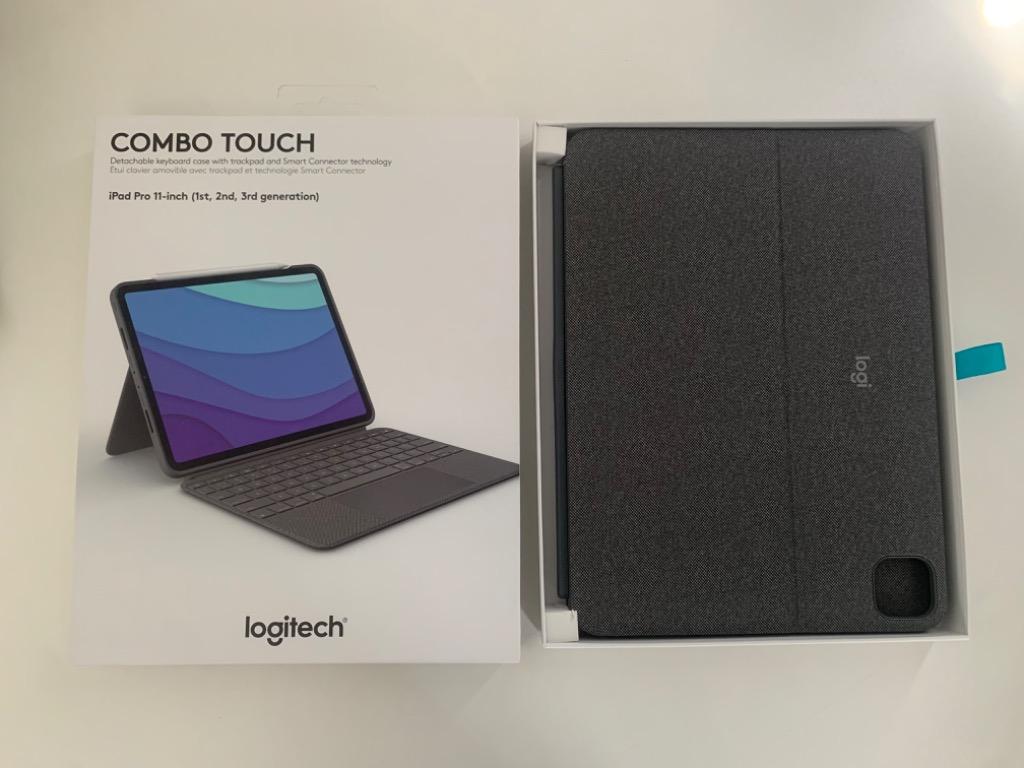 Logitech Combo Touch Keyboard for iPad Pro 11inch(1st, 2nd, 3rd