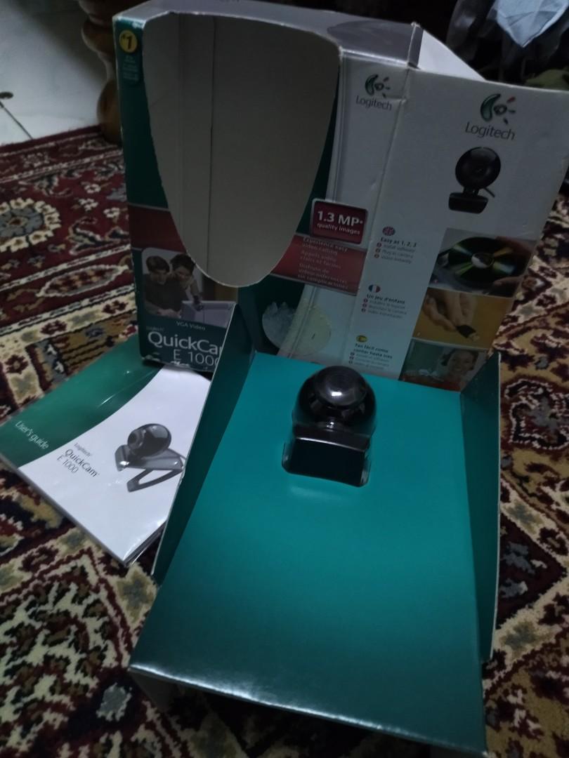 Logitech quickcam sales e1000