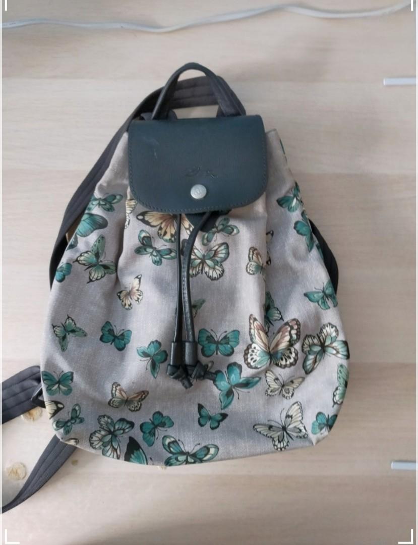 Longchamp butterfly backpack outlet