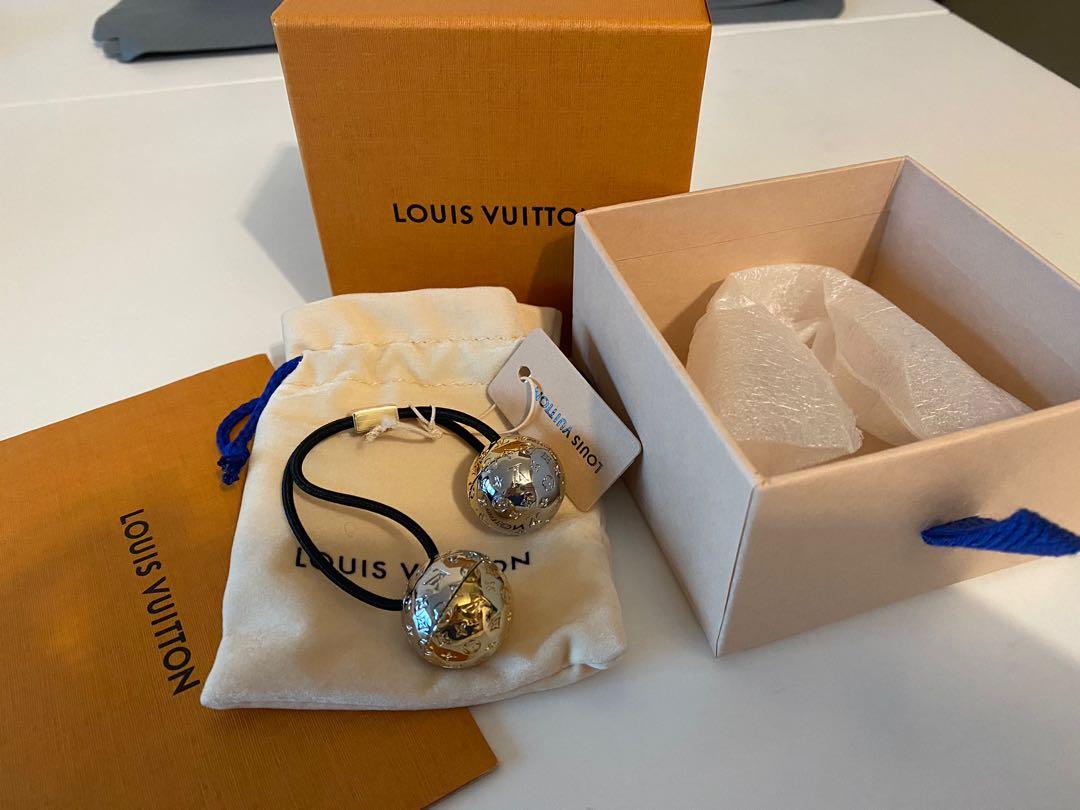 Louis Vuitton planète LV Nanogram Chouchou Gold Silver Brass