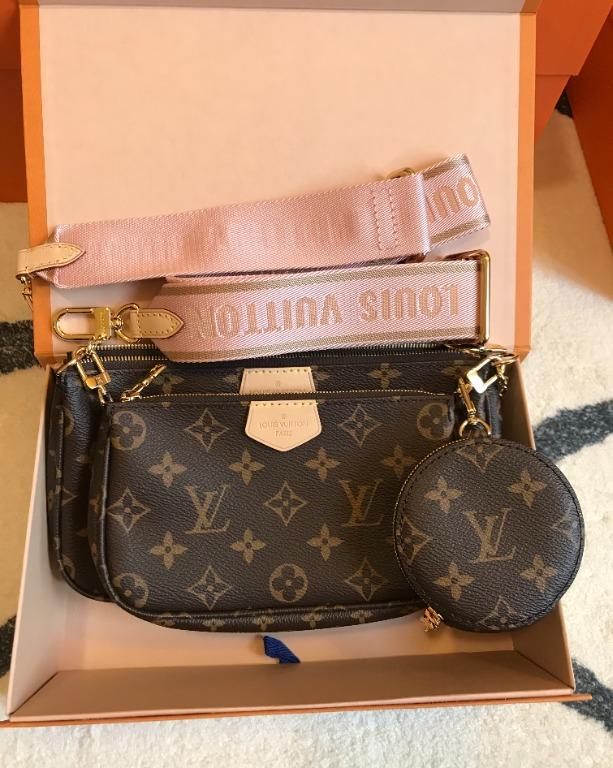 Multi pochette rose clair outlet