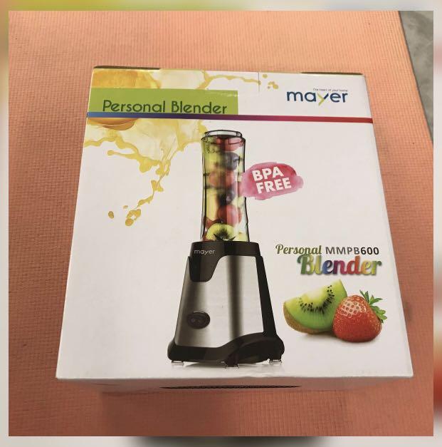 Mayer Personal Blender MMPB600, TV & Home Appliances, Kitchen