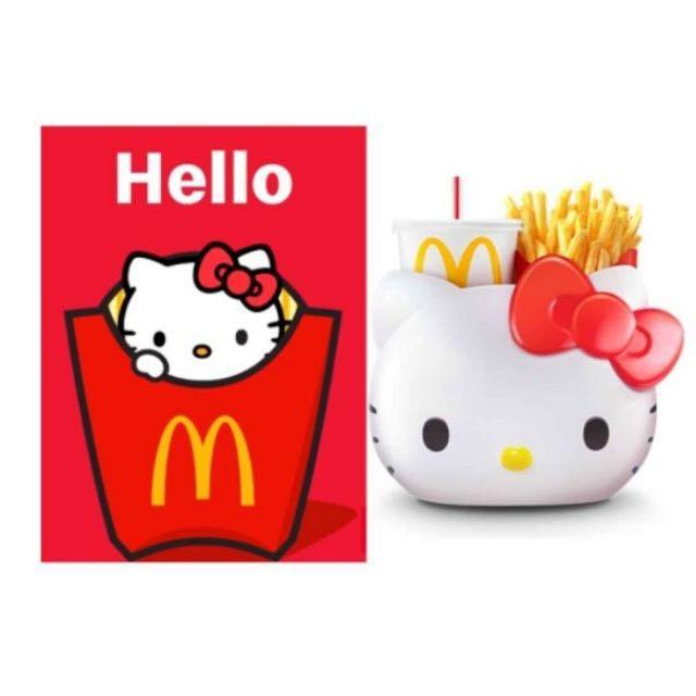 McDonald’s Hello Kitty Bucket, Hobbies & Toys, Toys & Games on Carousell