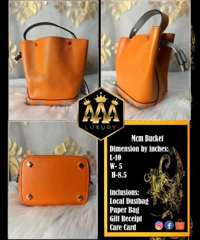 Mcm orange bag clearance