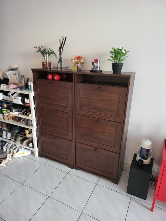 Ikea brusali shoe cabinet sale