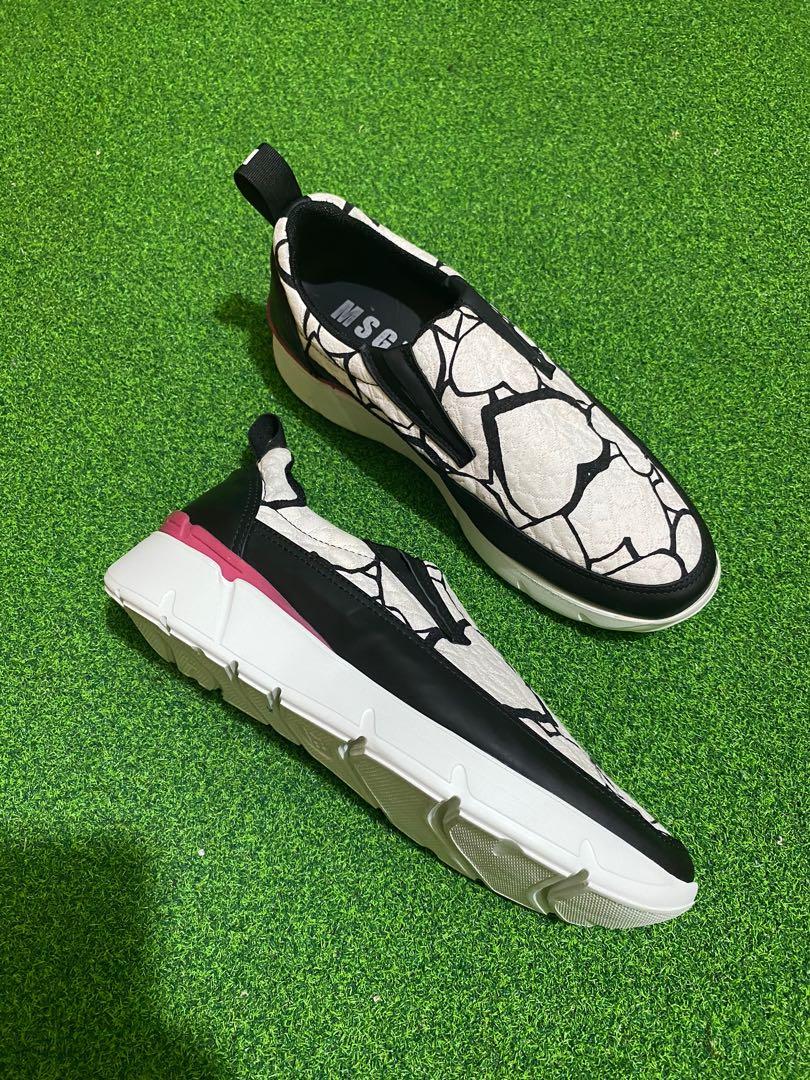 Msgm slip top on sneakers