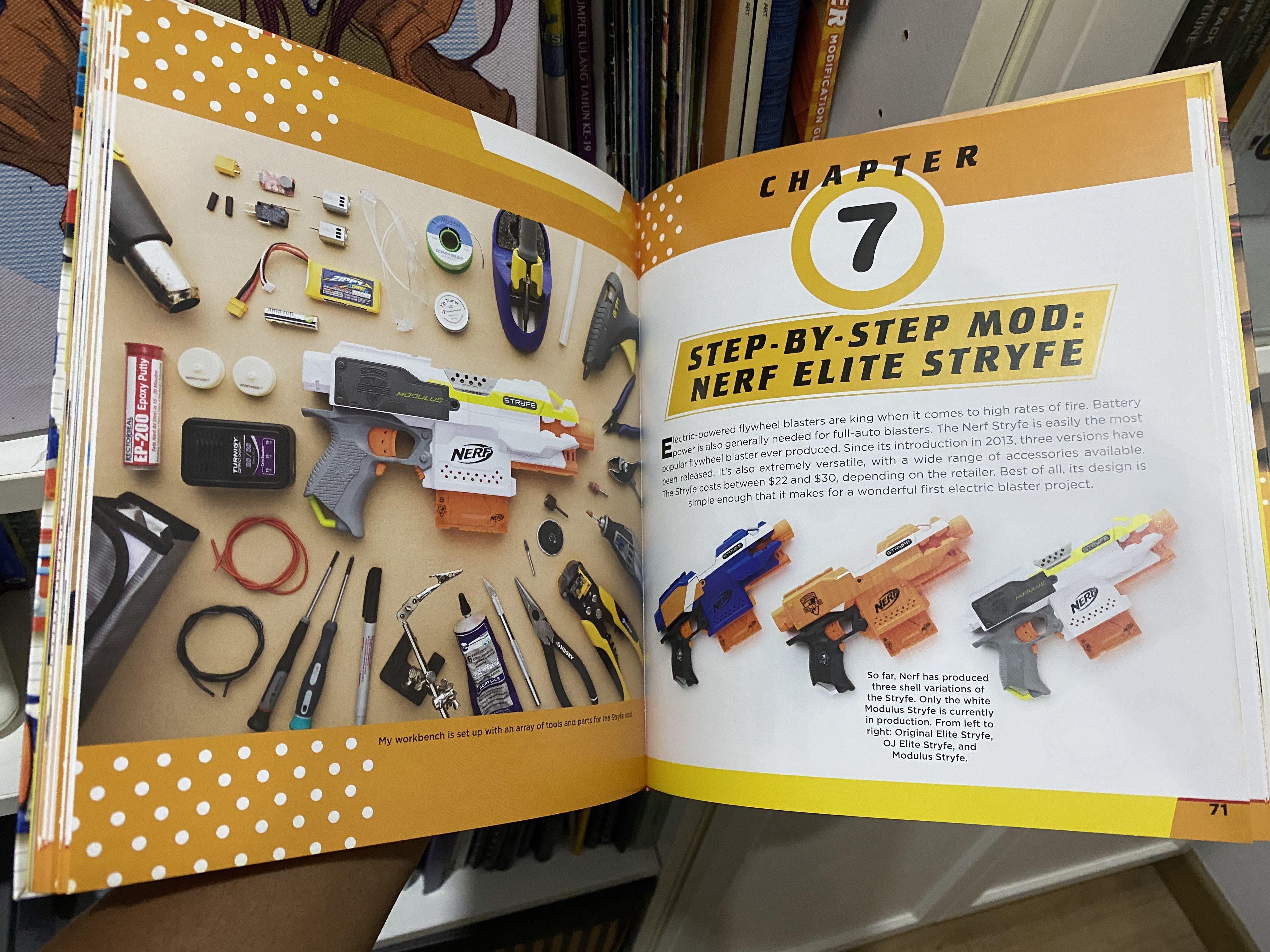 Nerf Blaster Modification Guide, Toys & Games, Other Toys on Carousell