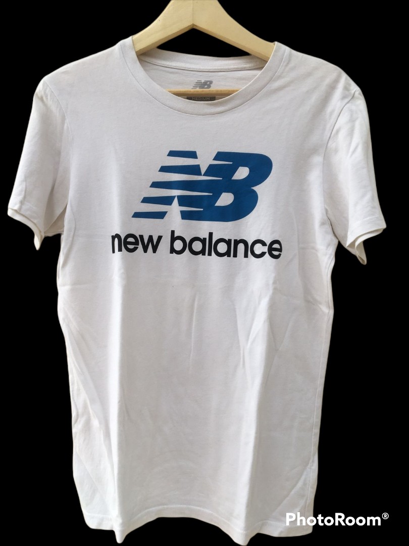 NEW BALANCE TEE, Fesyen Pria, Pakaian 
