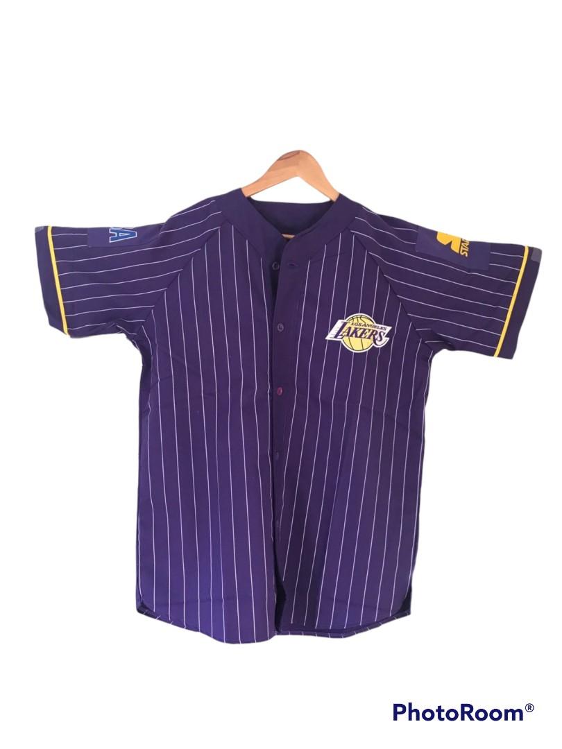 New Vintage! 1980s Los Angeles Lakers Pinstripe Starter Baseball