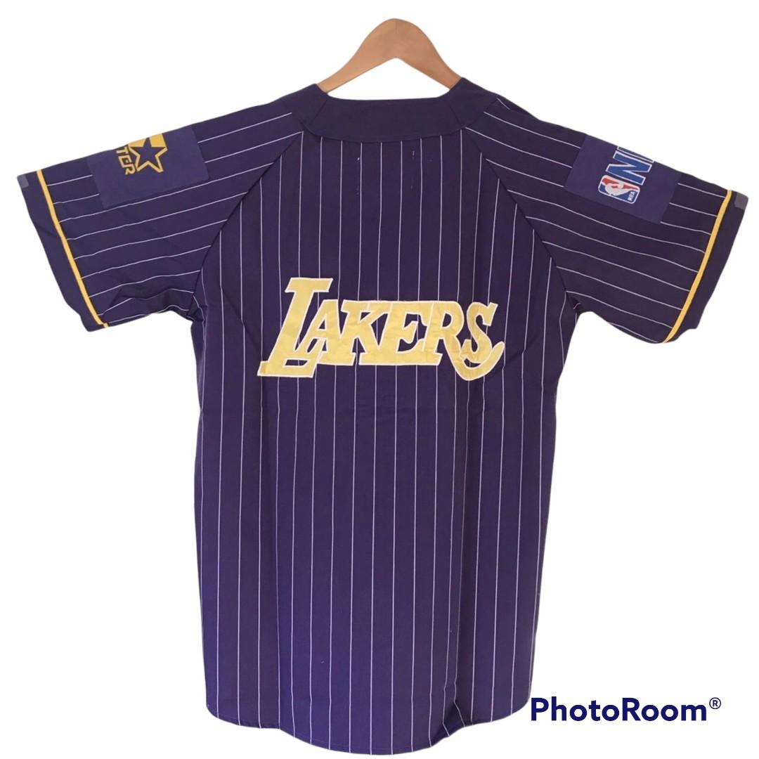 New Vintage! 1980s Los Angeles Lakers Pinstripe Starter Baseball