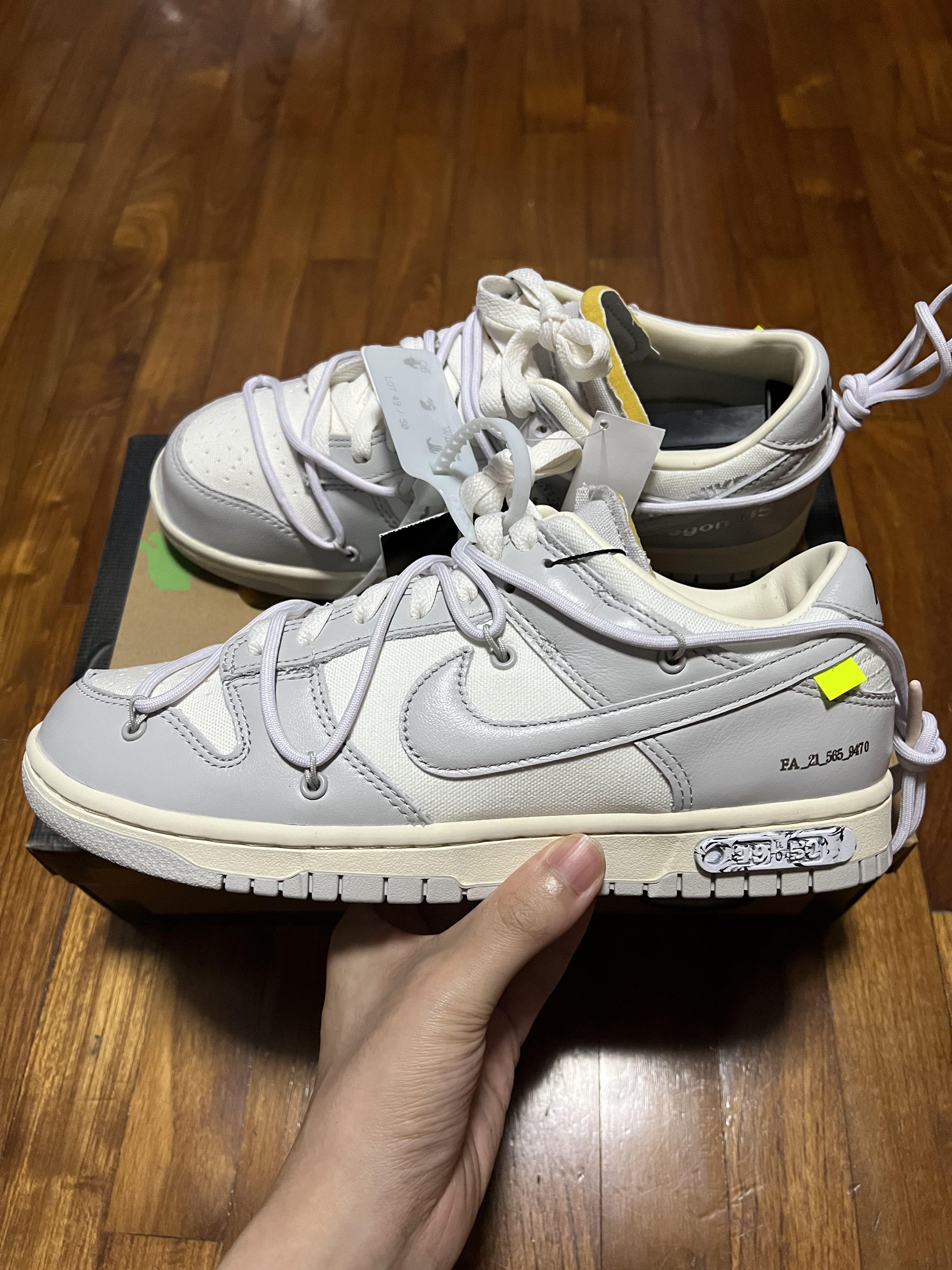 NIKE off-white Dunk Low lot49 26cm | camillevieraservices.com