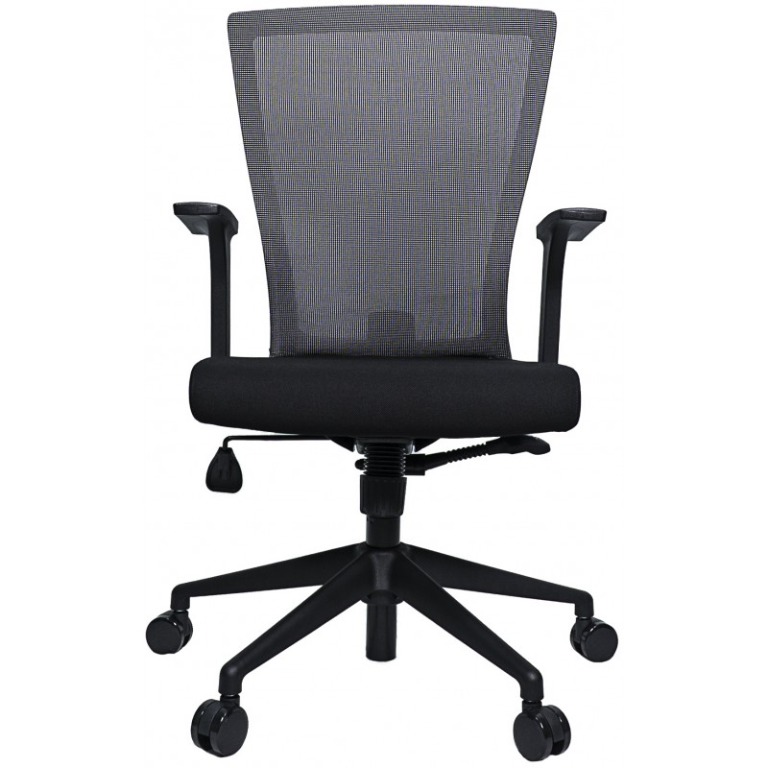 NuClear Dark Grey Matt Mesh Office Chair, Furniture & Home Living