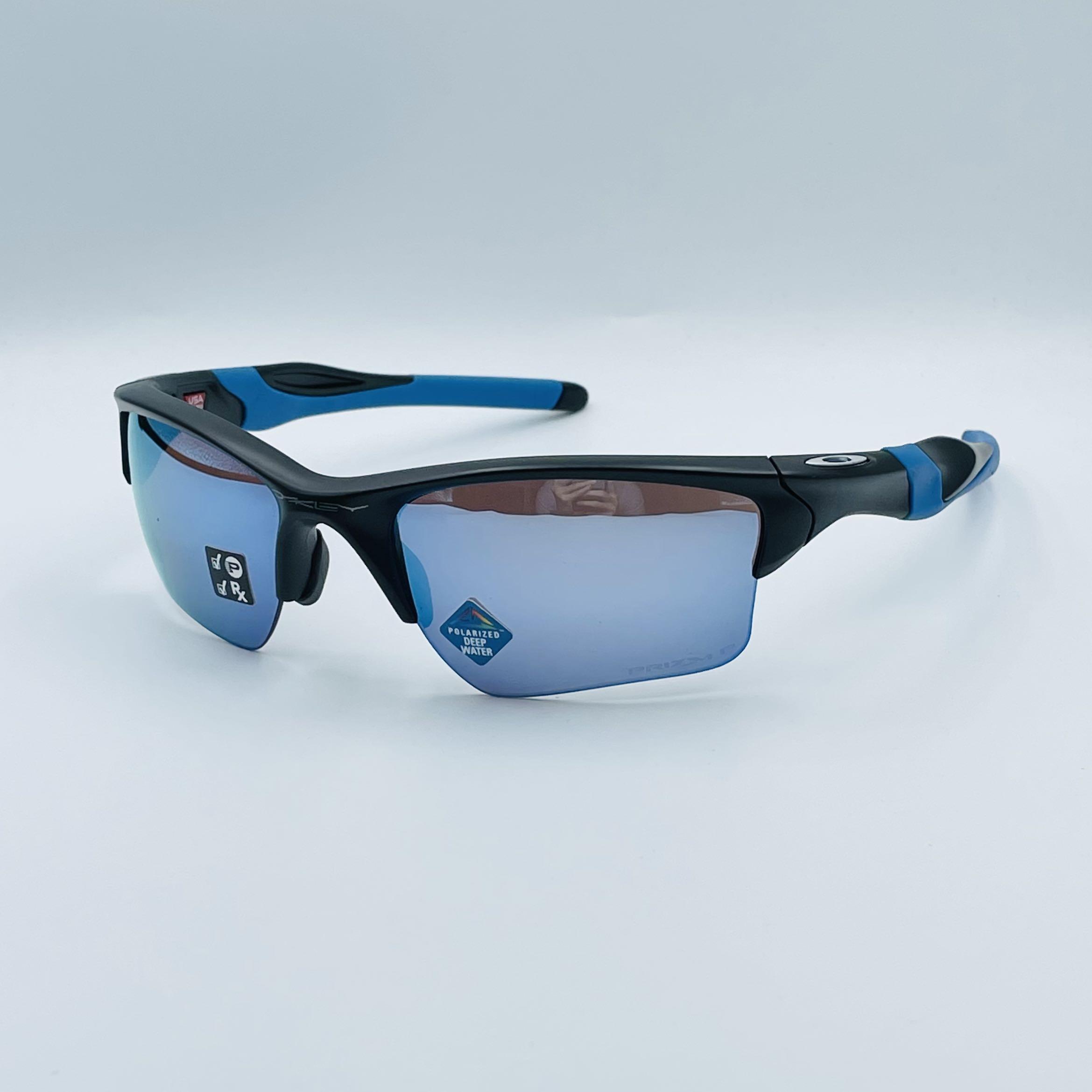 Half Jacket® 2.0 XL Black Iridium Lenses, Polished Black Frame Sunglasses |  Oakley® US