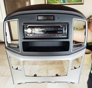 OEM Hyundai Starex Built in Radio & Digital Clock with Frame Panel