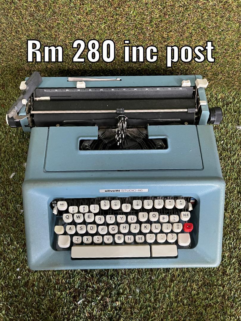 Olivetti Classic Typewriter, Hobbies & Toys, Collectibles ...