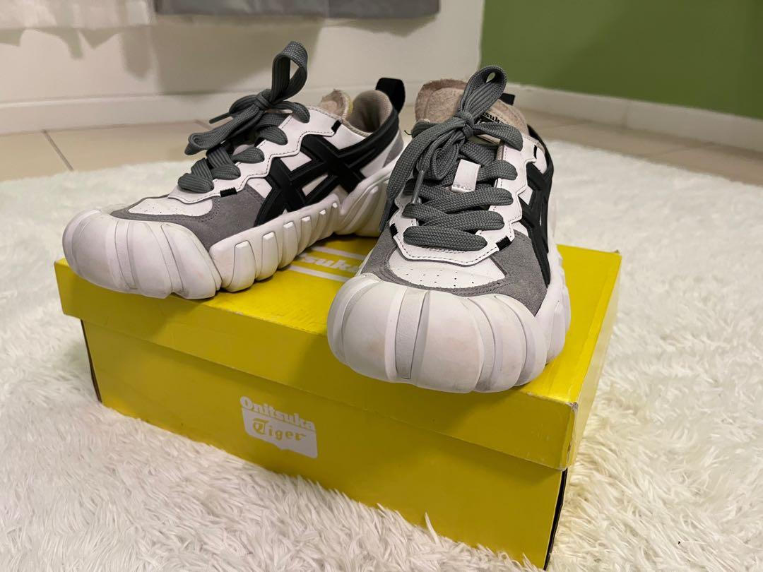 Onitsuka Tiger , DenTigre LS White/Grey Size 7 US , 6 UK, Men's 