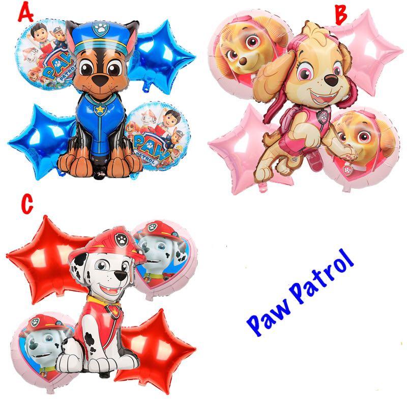 Paw Patrol party supplies party balloons set/ party deco, Hobbies