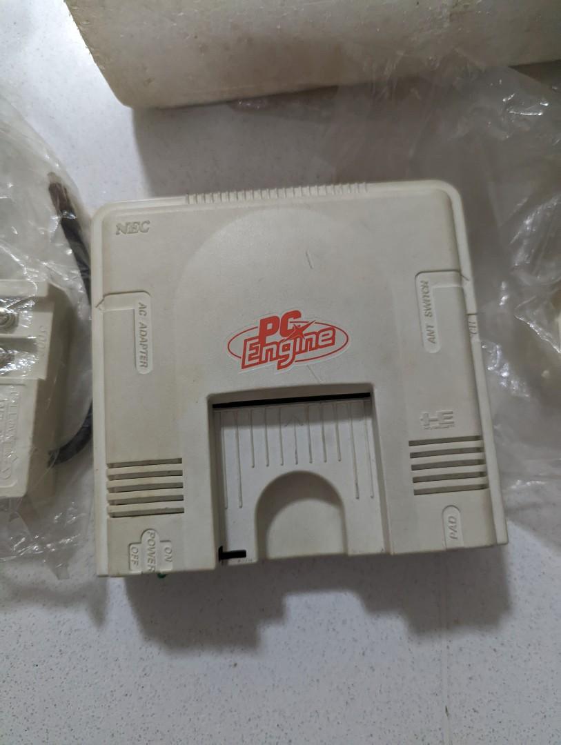 PC engine console extra items complete rare japn, Video Gaming, Video ...