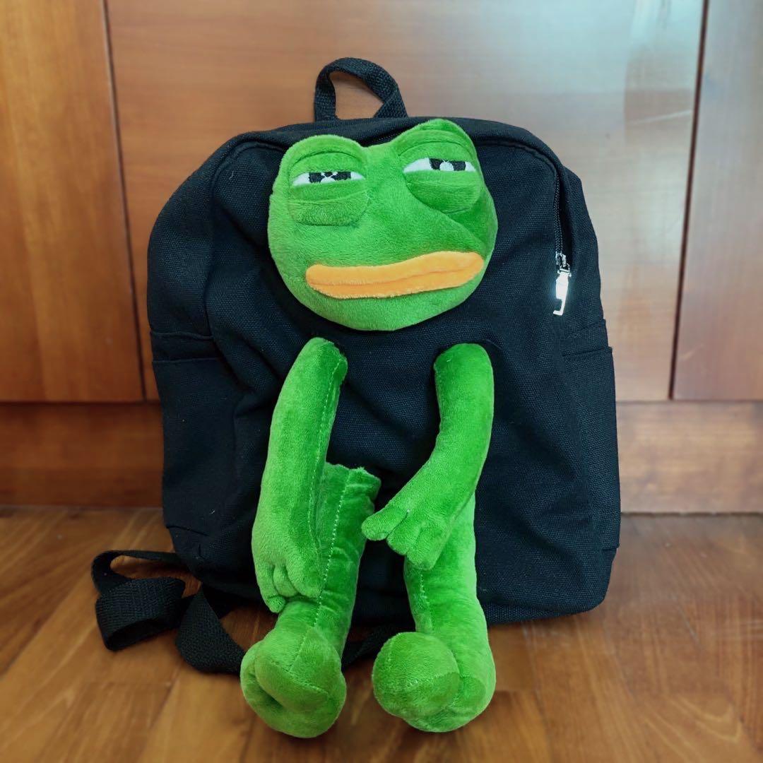Pepe frog backpack hot sale