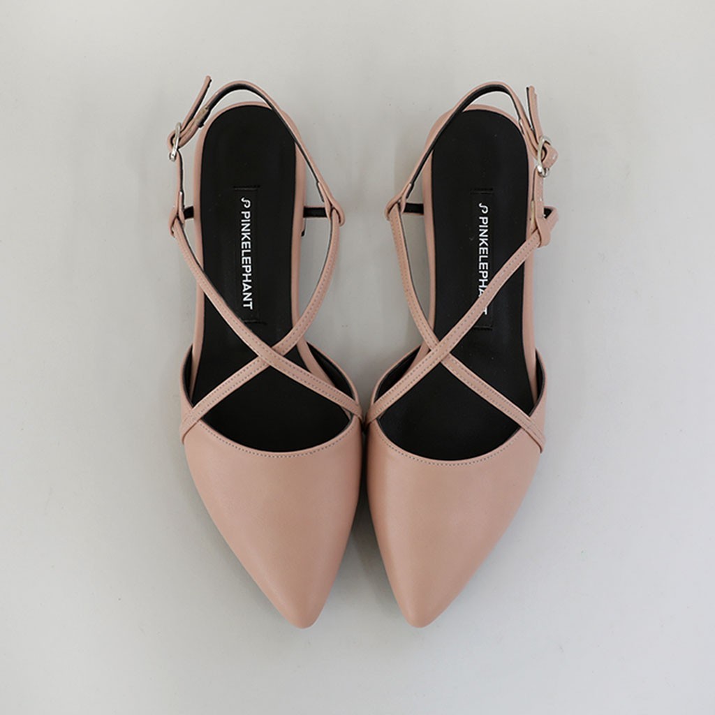 Pink Elephant Slingback Heels, Women's Fashion, Footwear, Heels on