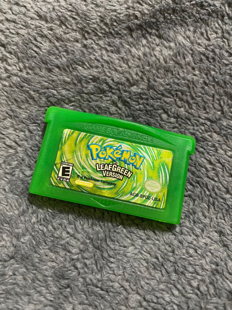pokemon-leafgreen-version-video-gaming-video-games-nintendo-on-carousell