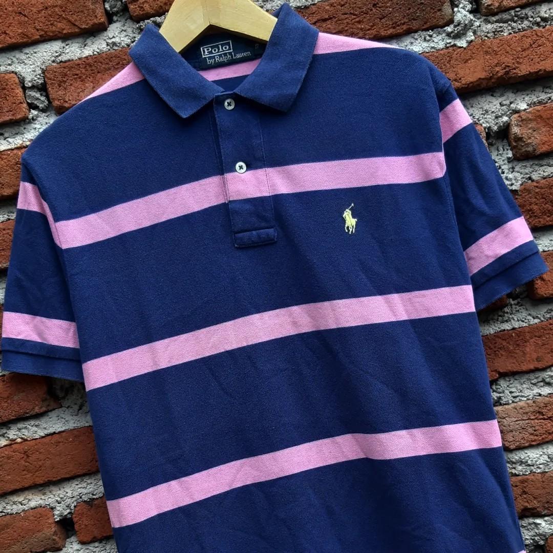 Polo shirt ralph lauren stripe, Fesyen 