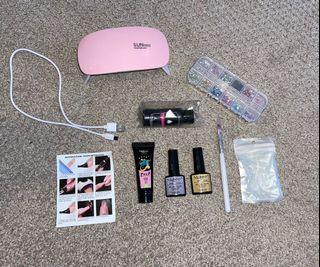 Poly gel nail kit
