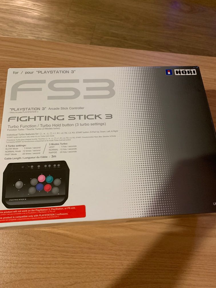 PS3 Arcade Stick, Video Gaming, Gaming Accessories, Controllers on