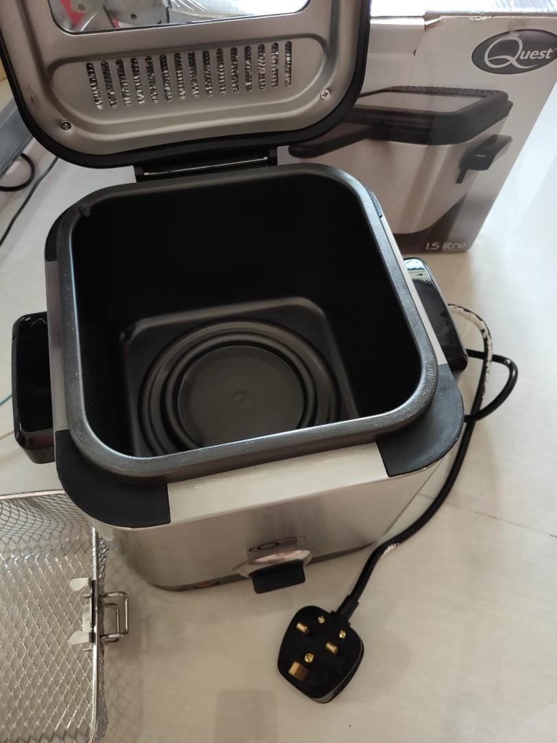 Quest deep fryer 1.5L, TV & Home Appliances, Kitchen Appliances, Fryers