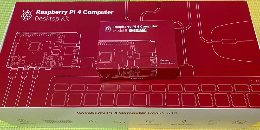 新品同様 Pi Raspberry 4 (x4台) 4GB B Model タブレット