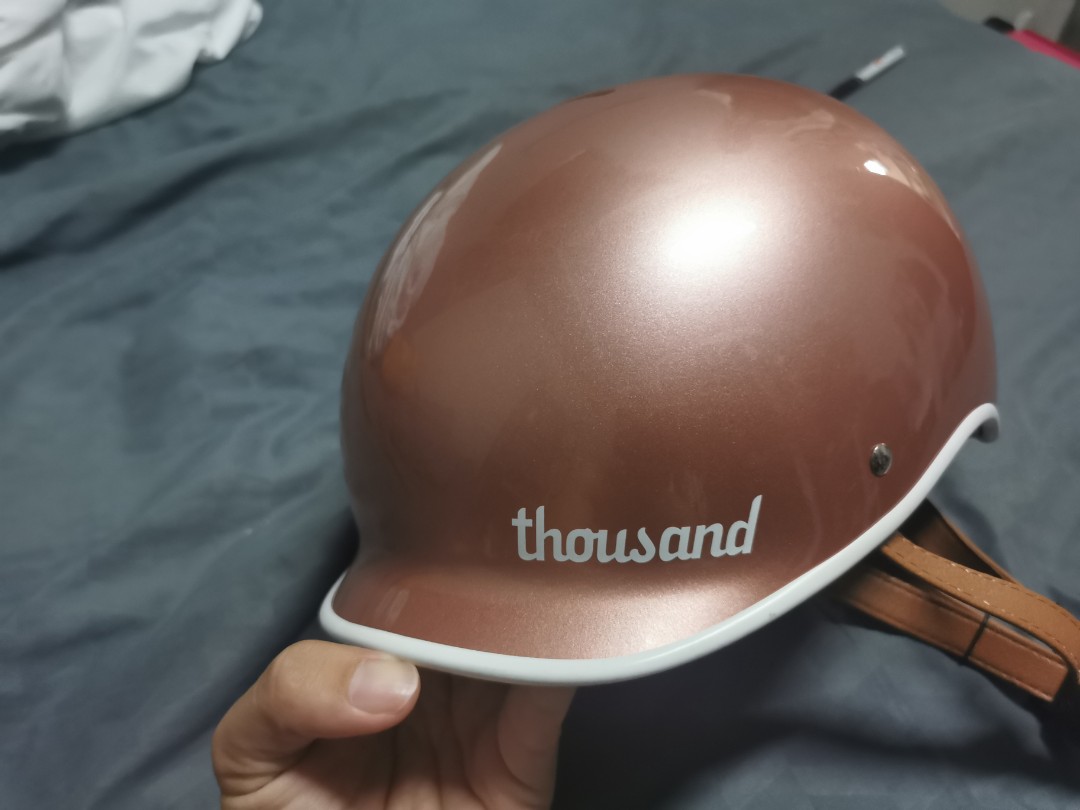 Thousand rose gold helmet sales
