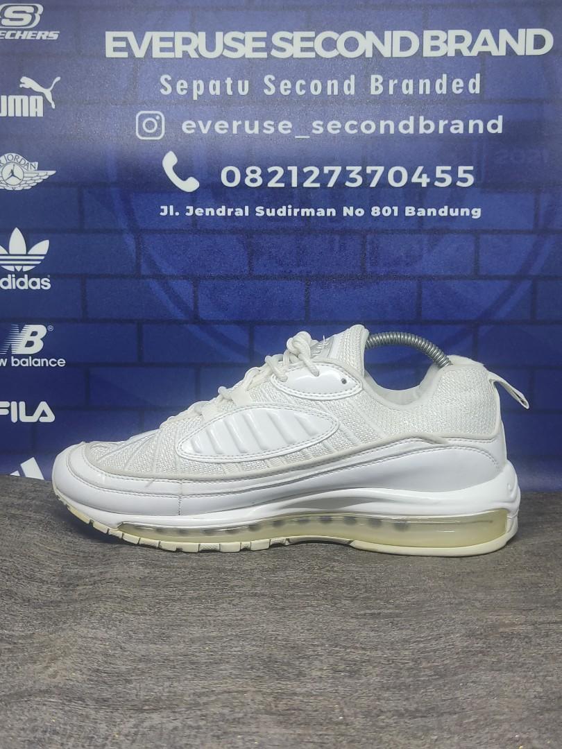 SEPATU NIKE AIR MAX 98 PLATINUM WHITE 